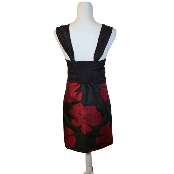 M.S.S.P Cocktail Dress NWT Size 6 Black Whimsigoth Romantic Feminine Dramatic - Picture 2 of 11